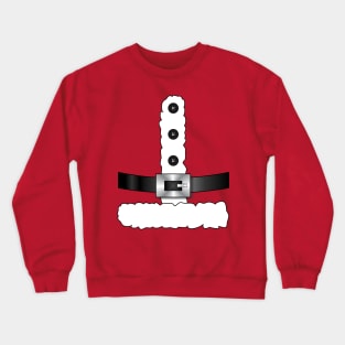 merry christmas hohoho red santa claus Crewneck Sweatshirt